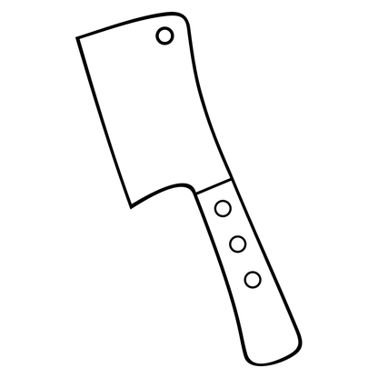 Creative meat chopper design for cutting machine enthusiasts