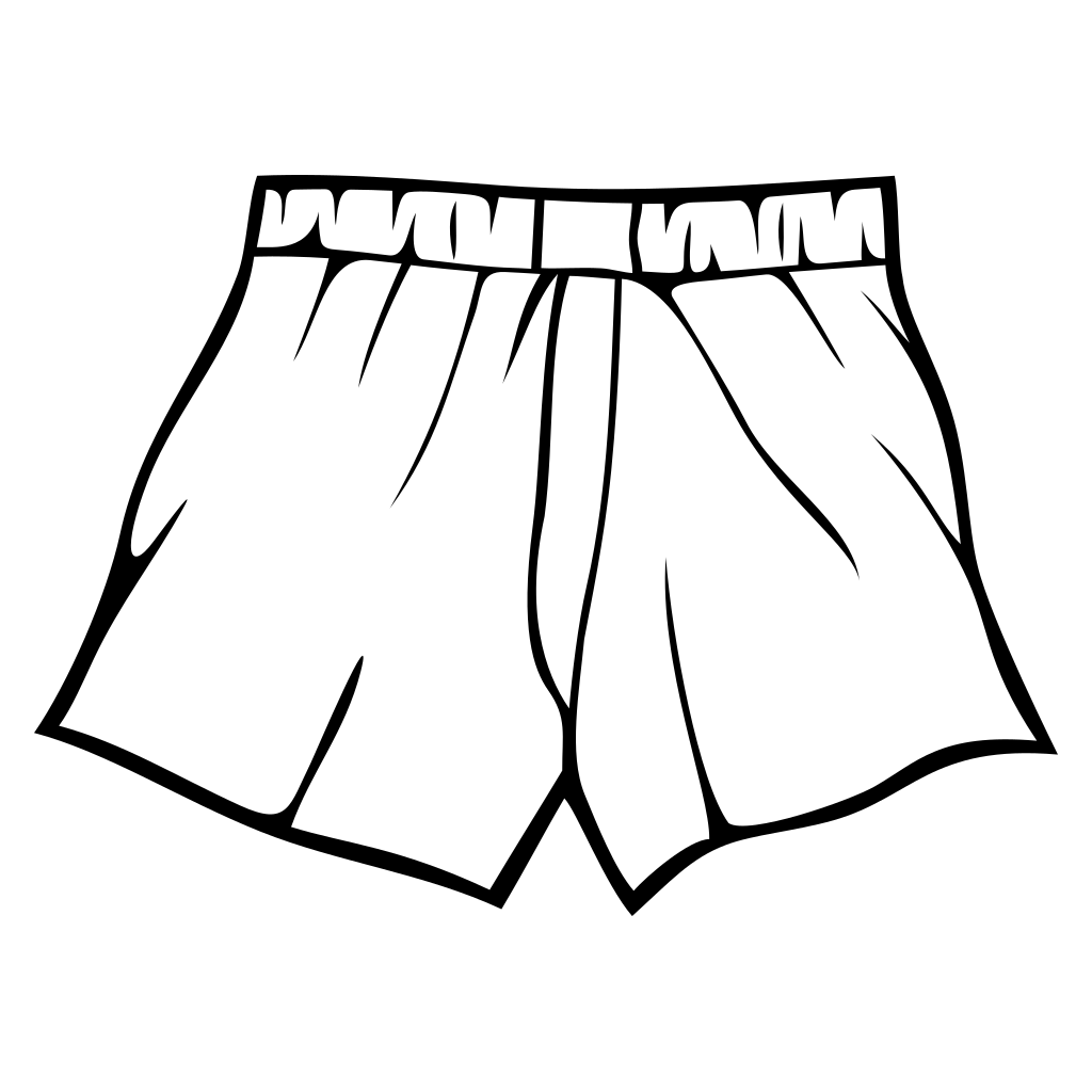 Creative vector design for men's boxer shorts cutting machine