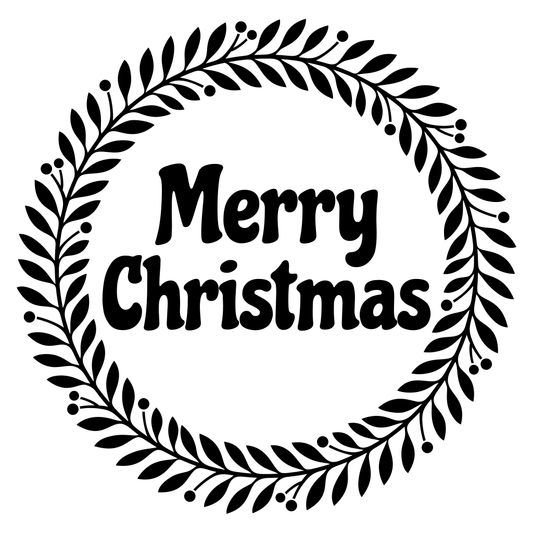 Merry Christmas design for cutting machine enthusiasts