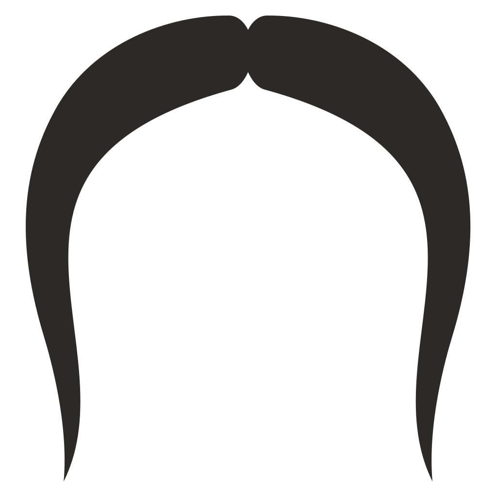 Playful Mexican moustache design for crafting projects
