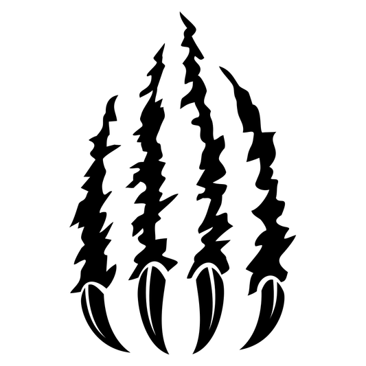 Monster claw design for creative cutting machine projects