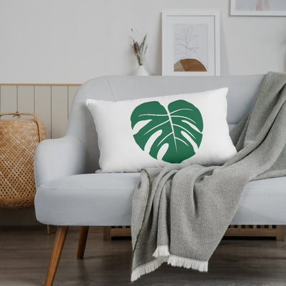 Elegant heart-shaped monstera leaf design for creative projects