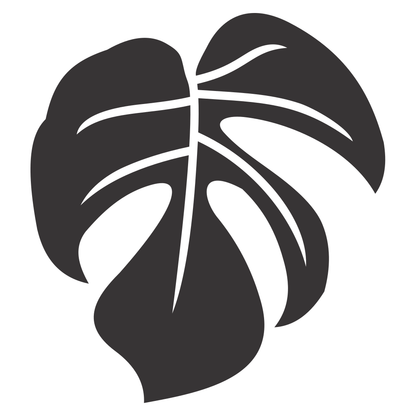 Beautiful Monstera Leaf Design for Crafting Projects