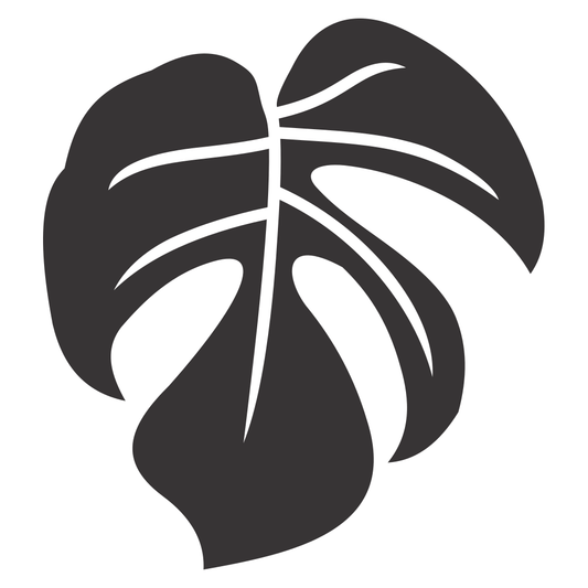 Beautiful Monstera Leaf Design for Crafting Projects