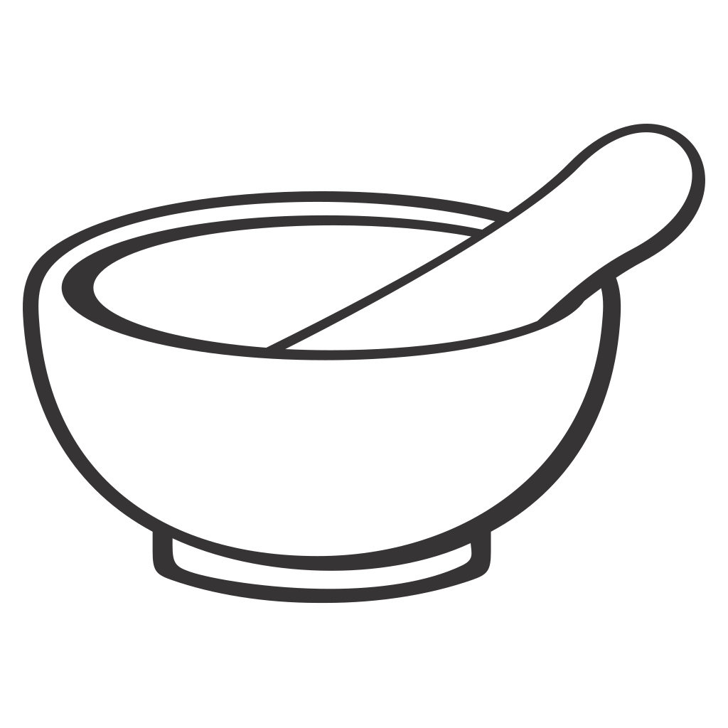 Creative mortar and pestle design for cutting machine projects