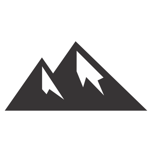 Mountain silhouette design for cutting machine projects