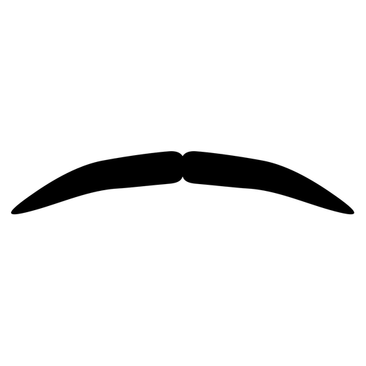 Stylish mustache vector for cutting machine crafting projects