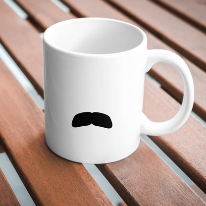 Stylish mustache design for cutting machine projects