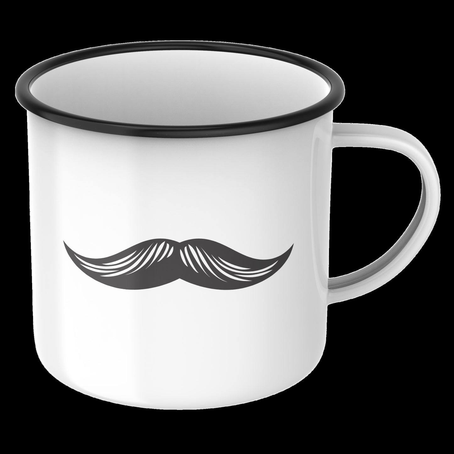 Creative black mustache vector for cutting machine projects