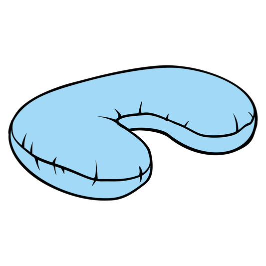 Cozy neck pillow design for versatile crafting projects