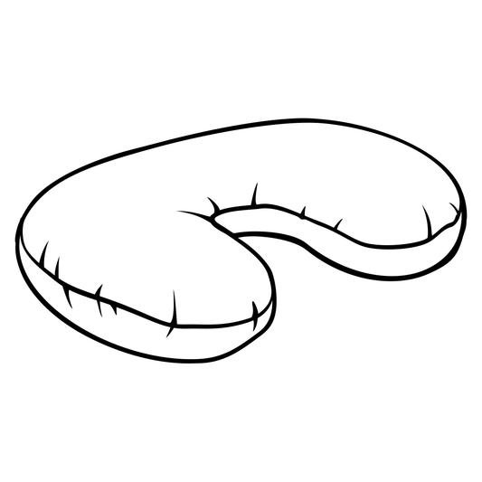 Design your perfect neck pillow with vector cut files