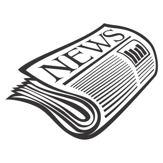 Stylized news newspaper vector design for creative projects
