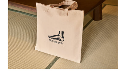 Foot anatomy design for crafting projects featuring normal arch