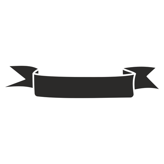 Elegant black banner design for crafting projects