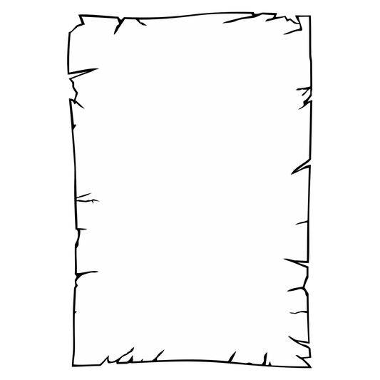 Creative old paper vector design for cutting machines