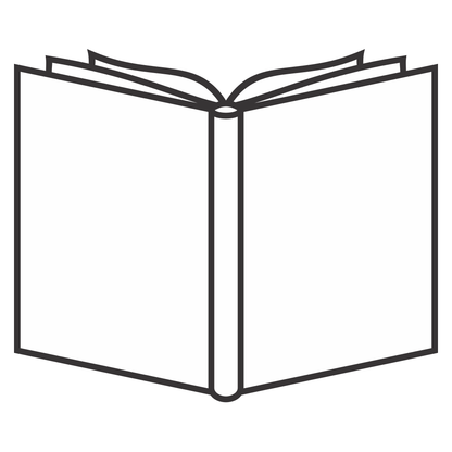 Open book. Create artful designs with vector SVG files for cutting machines