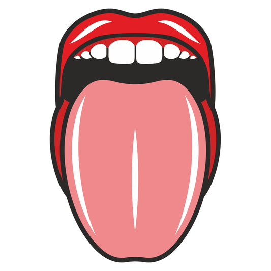 Open mouth vector design for cutting machines