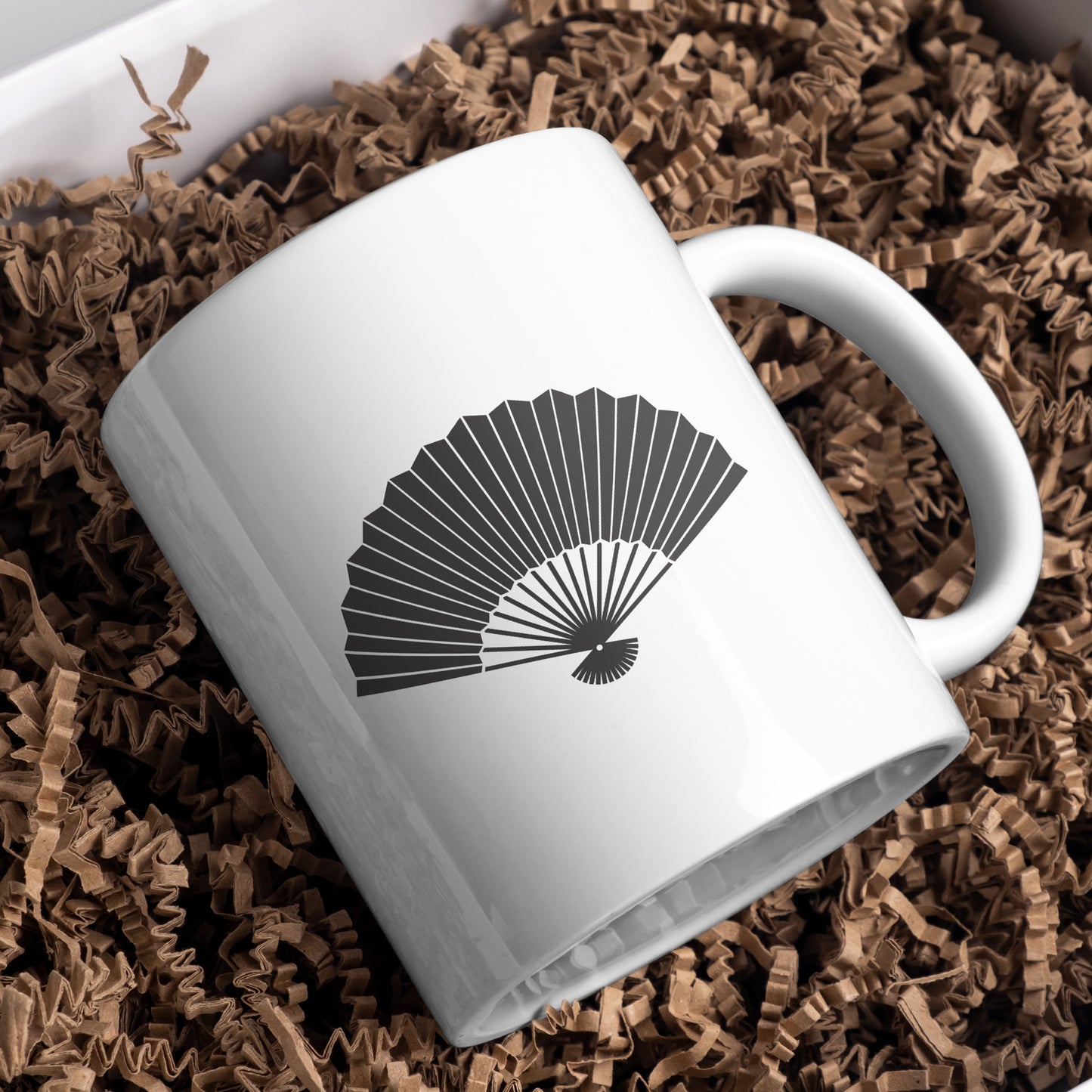 Elegant oriental fan design perfect for cutting machines