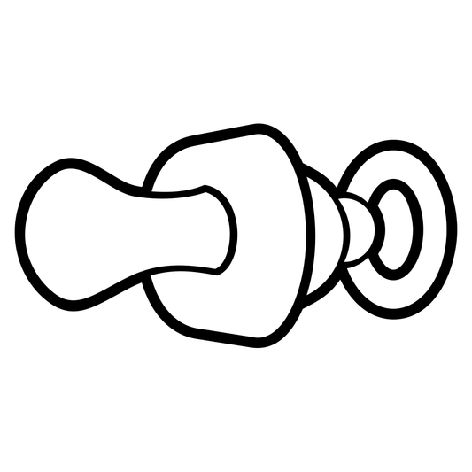 Black and white pacifier vector for cutting machines