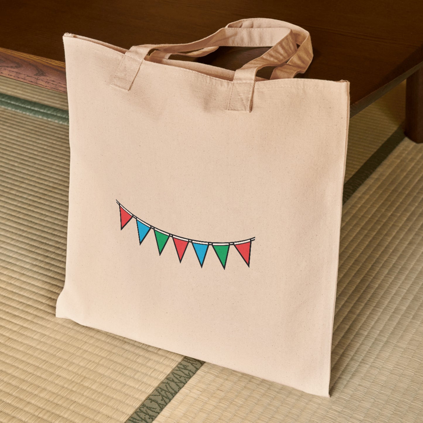Colorful party flags for festive celebrations and gatherings