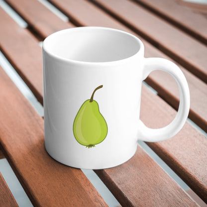Vector pear design for crafting and cutting machines