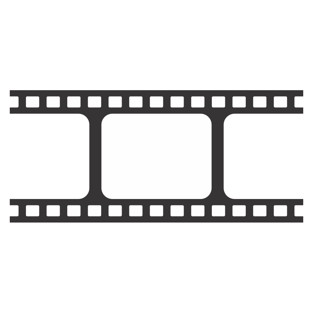 Film strip SVG design for cutting machines