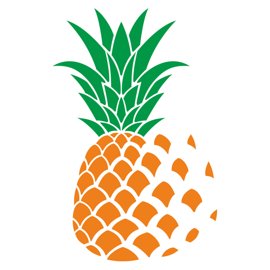 Pineapple design for creative cutting projects