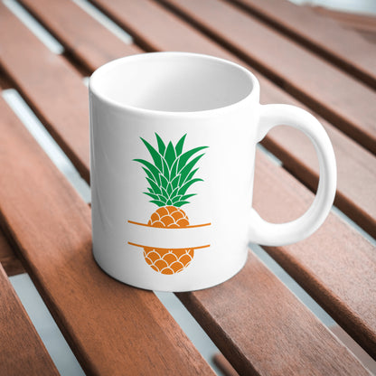 Pineapple monogram design for crafting and decorating