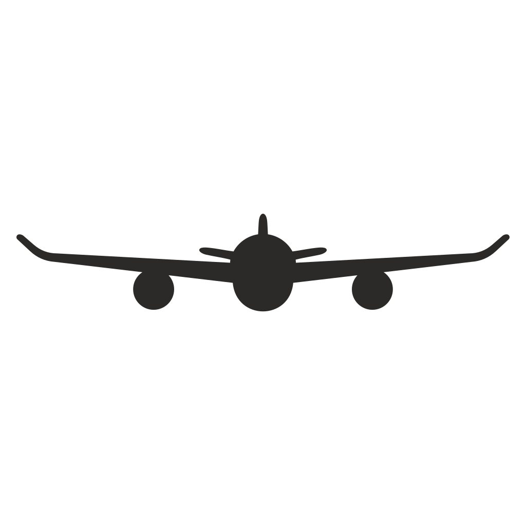Vintage plane vector design for creative cutting projects