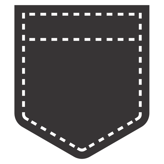 Creative pocket design for crafting and DIY projects