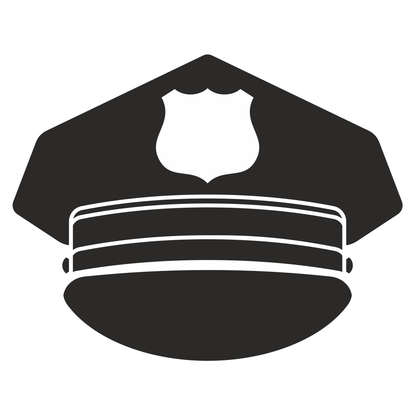 Explore creative uses for police hat vector SVG files in crafts