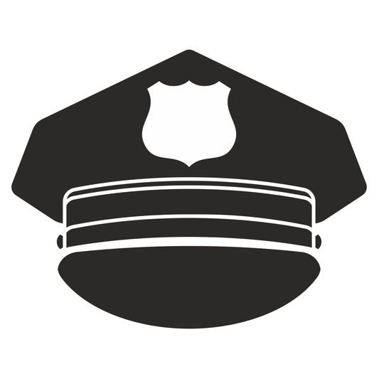 Explore creative uses for police hat vector SVG files in crafts