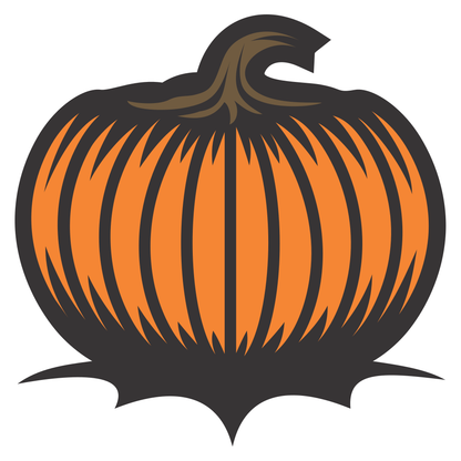 Creative pumpkin vector design perfect for cutting machines
