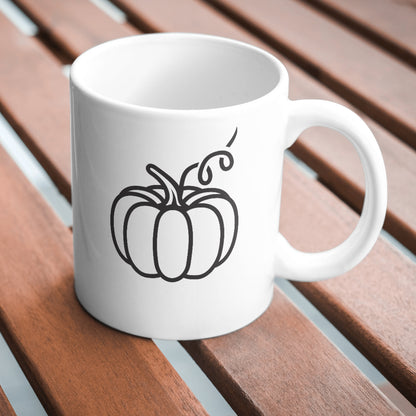 Black and white pumpkin vector design for cutting machines