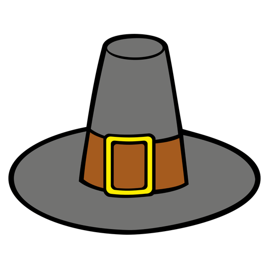 Puritans hat design for creative cutting projects