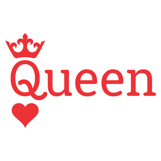 Elegant queen design for creative cutting projects