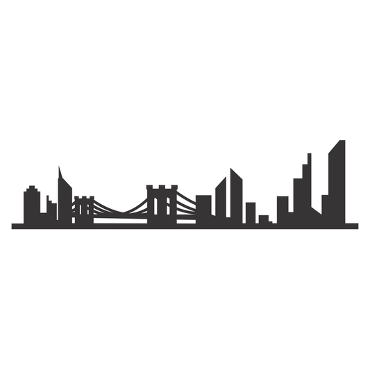 Explore the beauty of a unique skyline in artful design