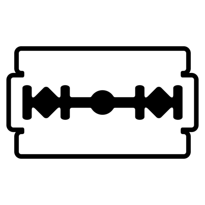 Versatile razor blade design for cutting machines