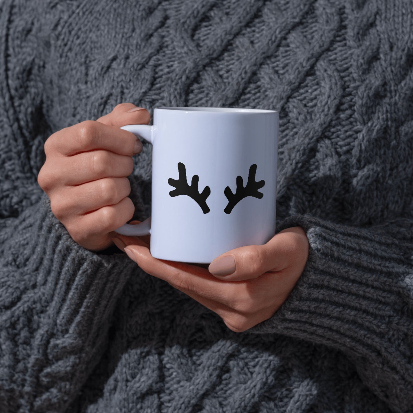 Unique reindeer antlers design for crafting projects
