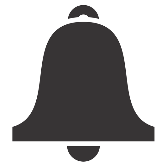 Creative vector bell design perfect for cutting machines