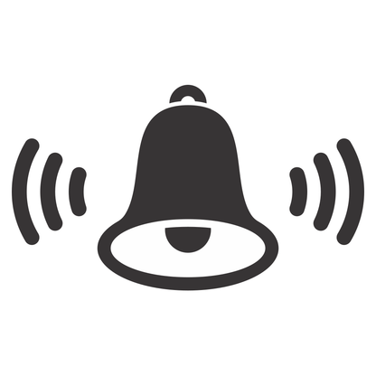 Creative bell icon design for various crafting projects