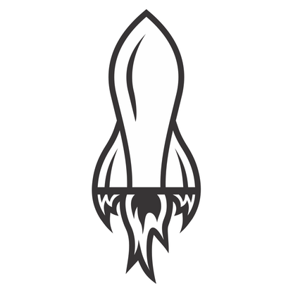 Creative rocket design for cutting machine projects