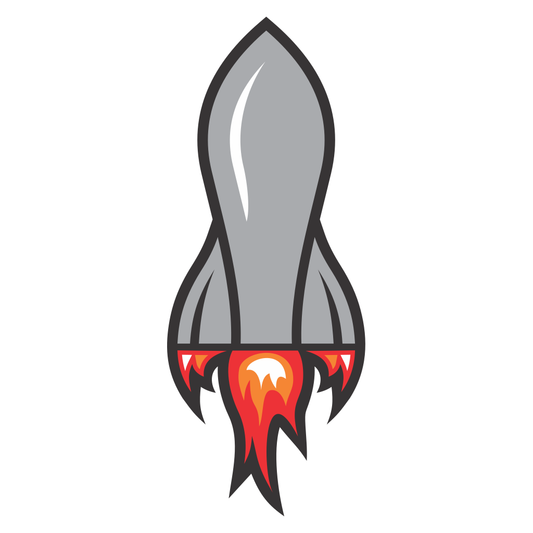 Rocket design for cutting machines in creative projects