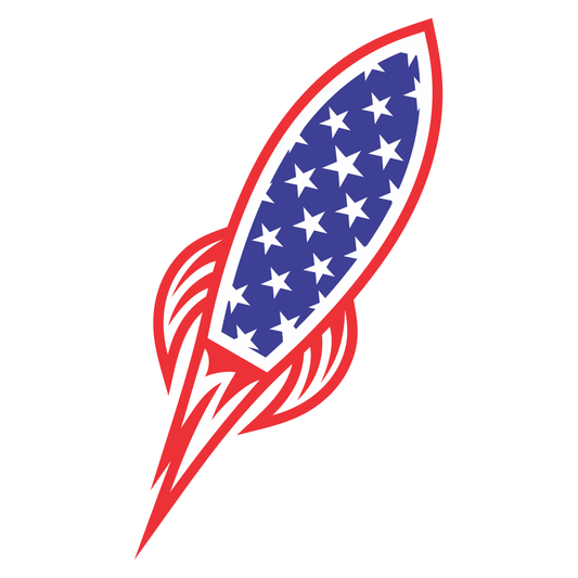 Creative rocket design for cutting machine projects