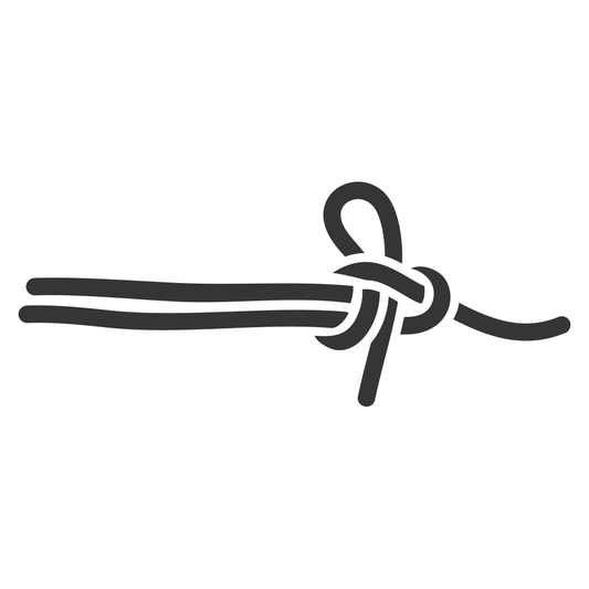 Creative vector svg of a simple knot design for cutting machines