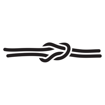 Stylized vector knot design for cutting and crafting projects