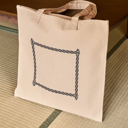 Creative rope frame design for crafting projects and decor
