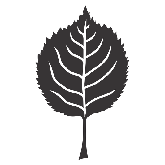 Elegant leaf design for creative crafting projects