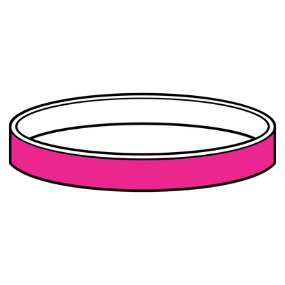 Vector designs for rubber bracelets for cutting machines
