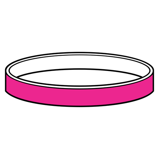 Vector designs for rubber bracelets for cutting machines